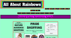 Desktop Screenshot of allaboutrainbows.com